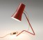 Table lamp Drupol 21616, red