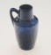 Blue ceramic jug