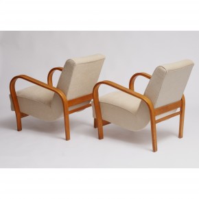 pair of chairs halabala HF11