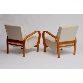 pair of chairs halabala HF11