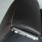 Two-seater sofa made of coarsely grained thick leather