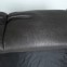 Two-seater sofa made of coarsely grained thick leather