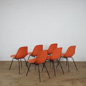 Set of chairs Charles Ray Eames DSX