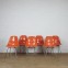 Set of chairs Charles a Ray Eames DSX