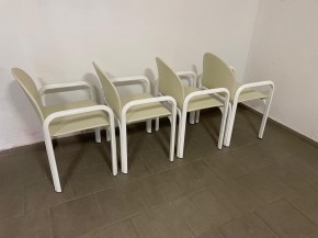 Set of 4 chairs Gae Aulenti Orsay for Knoll  