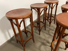 Set of 6 Thonet bar stools
